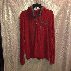 Red G by Guess Hoodie Shirt with dark grey design